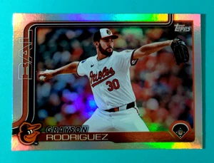 2025 TOPPS BASEBALL 2 *** Grayson Rodriguez: Silver Foil *** #505 - Picture 1 of 2