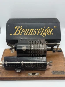 Brunsviga B Rechenmaschine Sammlung calculator adding machine Antik Arithmometer - Afbeelding 1 van 13