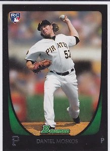 Tarjeta de novato Daniel Moskos LA Dodgers 2011 Bowman Draft - Imagen 1 de 1