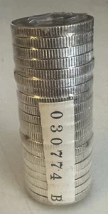 1974 Roll .999 Silver Round Coins 1/2 Oz Constitution Honest Value Never Fails - Picture 1 of 5