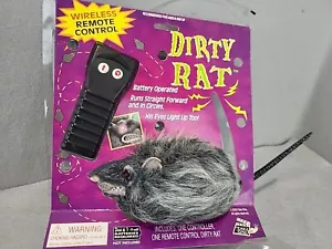 Take One Fernbedienung schmutzige Ratte Halloween Vintage getestet Augen leuchten EUC - Bild 1 von 11