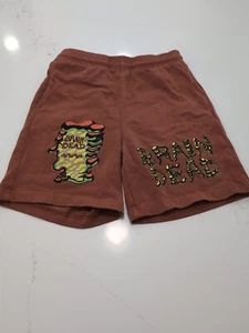 Brain Dead TETSUNORI TAWARAYA JERSEY Sweat SHORTS Orange XS - Picture 1 of 5