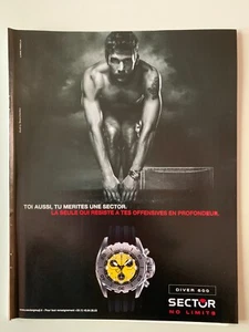PUBLICITE 2004 - SECTOR DIVER 600 - ANDRIY SHEVCHENKO - Picture 1 of 1