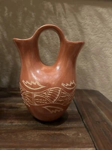 Lorraine Chinana, Jemez Pueblo Hochzeitsvase - Bild 1 von 8
