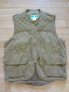 Game Winner Sportswear Hunting Vest S/M 38/40 Pockets Zipper Vintage - Picture 1 of 9