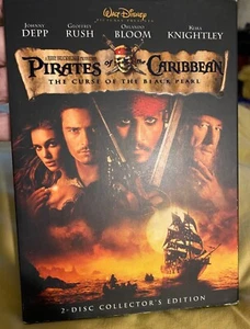 PIRATES OF THE CARIBBEAN DVD~2-DISC COLLECTOR EDITION - Picture 1 of 10