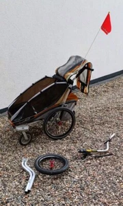 Chariot (mittlerweile Thule) CX1 Fahrradanhänger für ein Kind, mit viel Zubehör - Bild 1 von 10