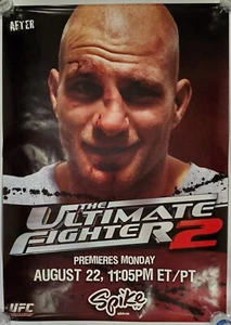 LARGE 2005 THE ULTIMATE FIGHTER 2 TUF2 UFC MMA POSTER 31x45 INCHES - Picture 1 of 2