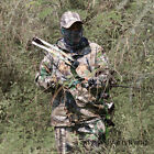 5pcs Mens Bionic Camouflage Hunting Clothes Jacket Pants Hat Suits Mask Gloves