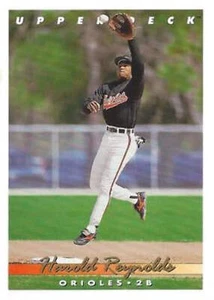 #803 Harold Reynolds - Baltimore Orioles - 1993 Upper Deck Baseball - Picture 1 of 1