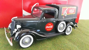 FORD Pick-Up bâché COCA COLA vert 1/18 SOLIDO 9503 voiture miniature collection - Imagen 1 de 6