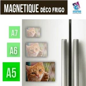 A5-A6-A7 - Magnético Decoración - Nevera Imán - Gato - CA01 - Bild 1 von 7