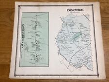 1872 Atlas Map Of Conewago & McSherrystown, Adams Co., PA 13-5/8” x 15-3/8”
