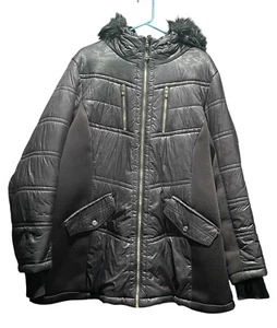Michael Kors Winter Jacket Coat Womens 3X Black - Picture 1 of 13