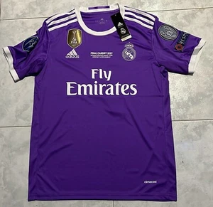 Maglia Real Madrid Ronaldo 7 Final Cardiff Champions League 2017 Retrò Vintage - Imagen 1 de 9