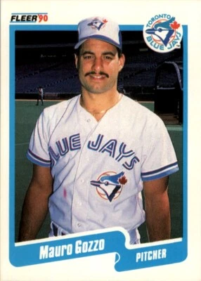 1990 Fleer MLB Mauro Gozzo #82 - Image 1 of 2
