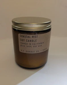 P. F. Candle Company Grove COASTAL MIST Soy Wax Three Scent Layers 40-50hr 7.2oz - Picture 1 of 4