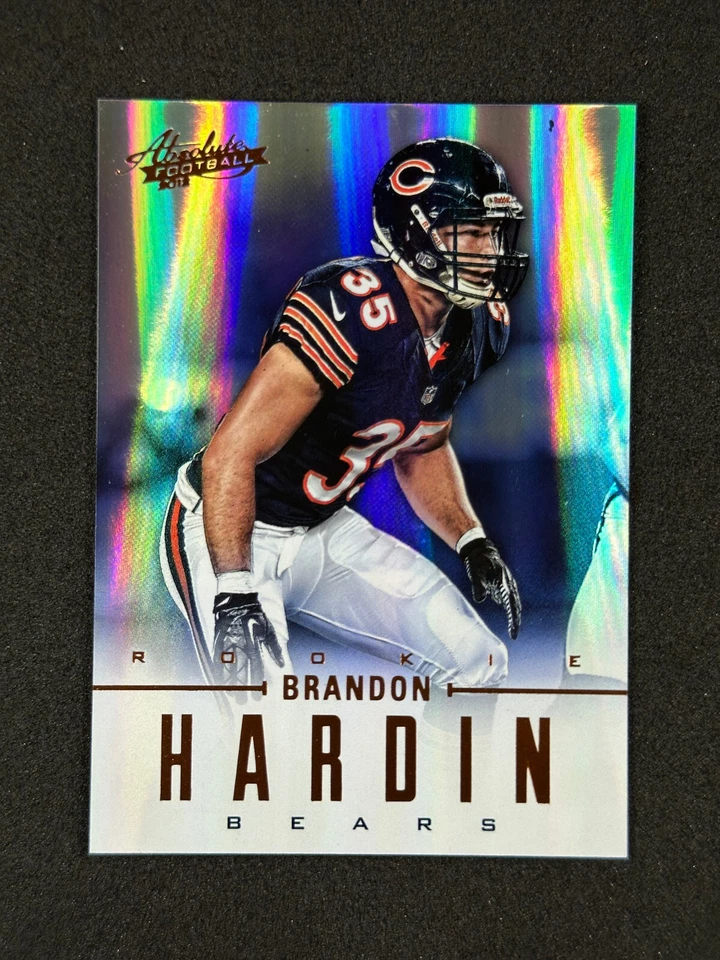 2012 Absolute Rookie #108 Brandon Hardin RC /399 Chicago Bears - Image 1 of 3