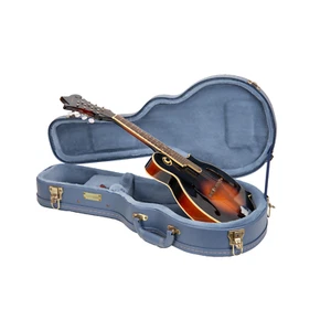 Crossrock Relief Series Wooden Case for F-Style Mandolin - Picture 1 of 21
