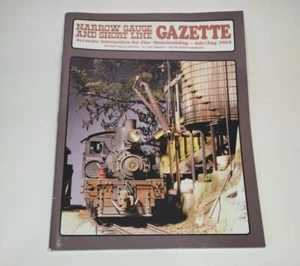 Train Model Building Narrow Gauge Short Line Gazette July August 2005  - Picture 1 of 5