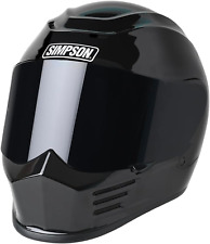 Simpson SPBXS2 Speed Bandit Full Face Racing Helmet Size - XS - Gloss Black - Cl