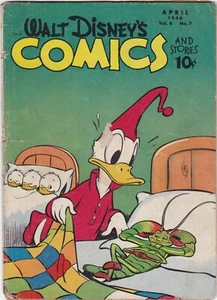 Cómics e historias de Walt Disney # 67 buen estado 1946 clásico de Carl Barks - Imagen 1 de 2