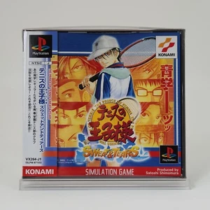 The Prince Of Tennis Sweat & Tears PS 1 Games Konami obi PlayStation 1 Japan - Picture 1 of 12