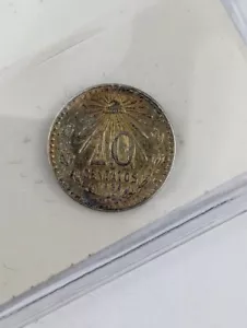 1934 Mexico Silver 10 Centavos (F1) - Picture 1 of 3
