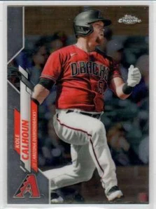 2020 Topps Chrome Update #U-4 Kole Calhoun Arizona Diamondbacks - Picture 1 of 2