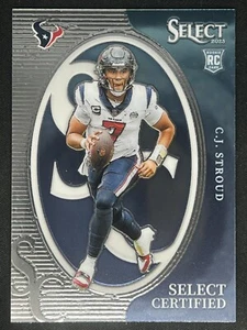 CJ Stroud 2023 Panini Select Select Certified Rookie RC #CRO-CST | Texans - Bild 1 von 2
