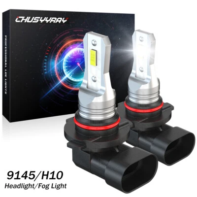 Para Chrysler Aspen 2007-2009 2x Super Blanco 6000K LED Bombillas antiniebla 9145 9140 Foto 1 de 4