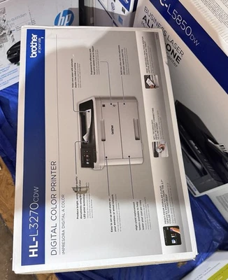 Brother HL-L3270CDW Digital Color Printer – Brand New, Sealed - Image 1 of 2