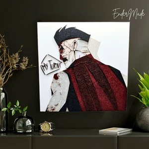 Invincible Omni Man Poster - Homemade Omni Man Wall Art - Hyperdergon Art - Bild 1 von 6