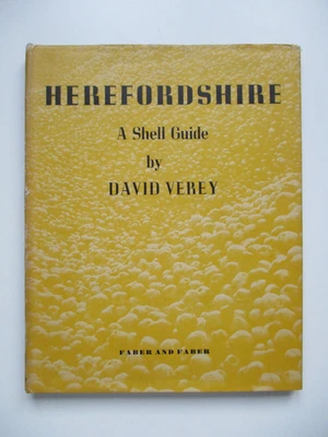1955 1st SHELL GUIDE TO HEREFORDSHIRE David Verey HB DJ Agriculture ARCHITECTURE - Image 1 of 4