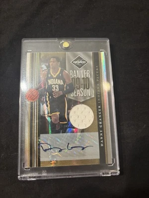 2010-11 Panini Limited - Banner Season Danny Granger #8 Patch Auto /10 - Image 1 of 2