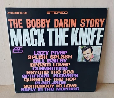 1961 Atco THE BOBBY DARIN STORY vinyl album MACK THE KNIFE super clean LP ex+ - Image 1 of 4
