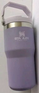Stanley IceFlow Edelstahl Flip Strohhalm Becher mit Griff 20 oz Lila - Bild 1 von 8