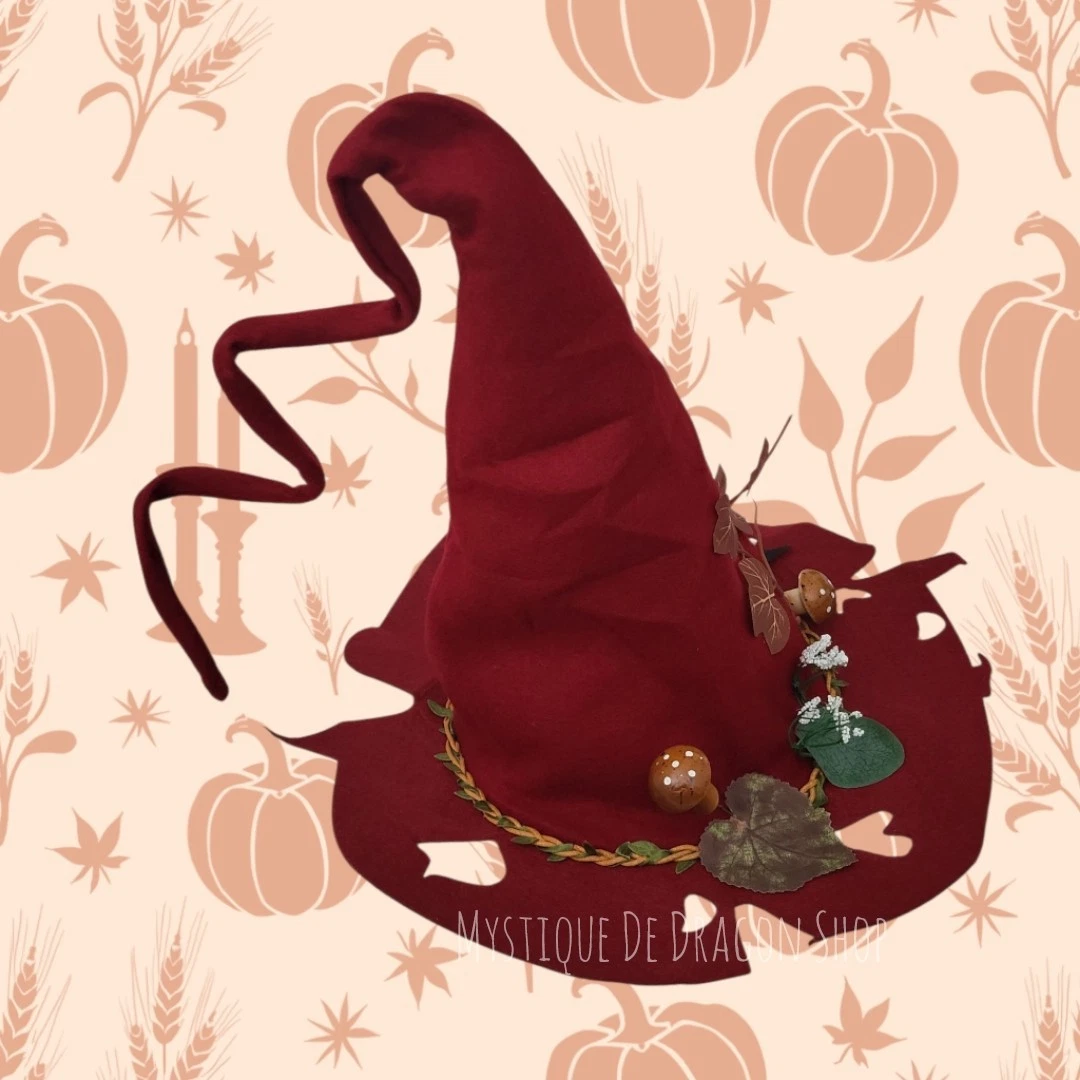 Hexen-/Zaubererhut Für Erwachsene – Schwarzer Spitzhut Für Halloween & Kostümpartys (ca. 36 Cm Hoch)