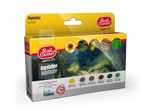 AMMO Rail Center 1021 - Set 6 Acrylfarben für Vegetation - Bild 1 von 1