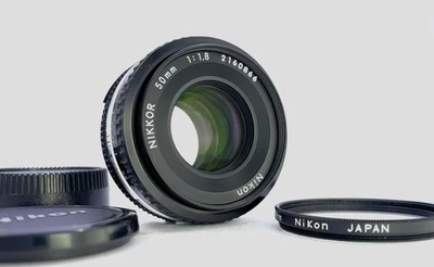 [COMO NUEVO++] Lente Nikon Ai-s AIS Nikkor 50 mm f/1,8 MF Pancake para FE2... - Imagen 1 de 4