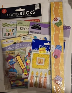 Birthday Sticker Lot - Picture 1 of 8
