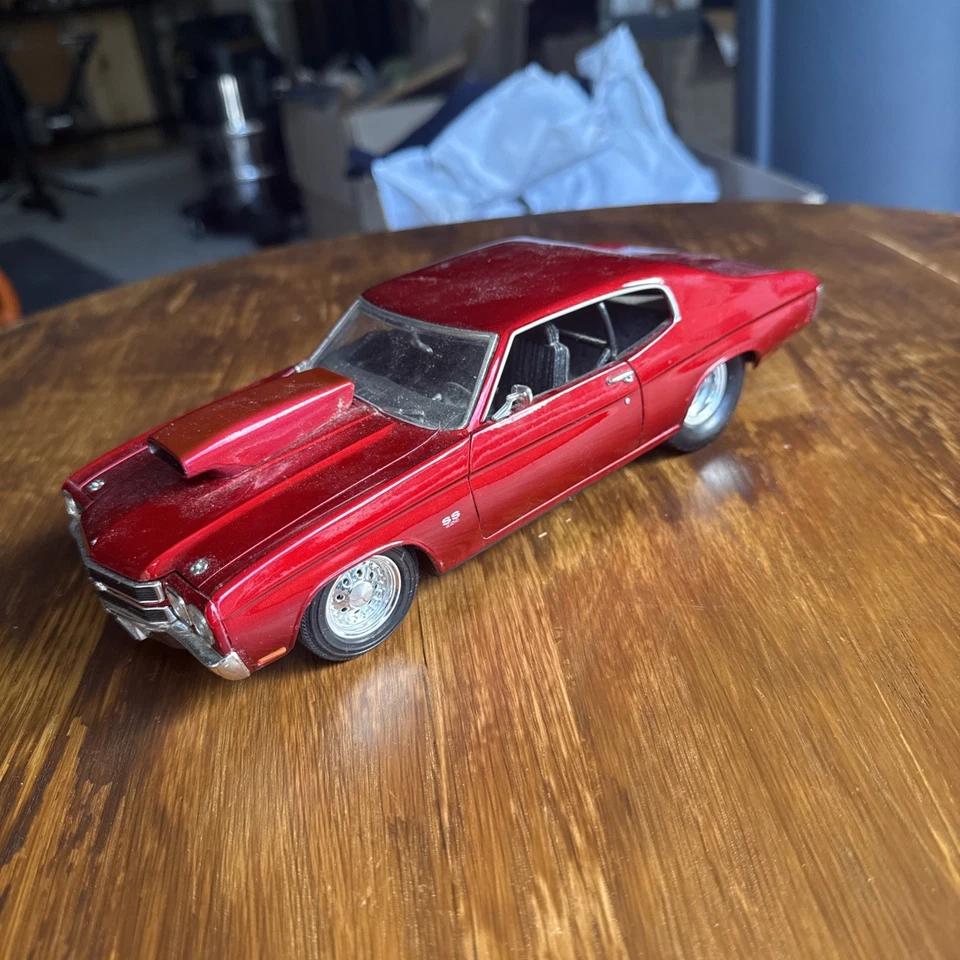 * КОЛЛЕКЦИОННАЯ ЛИТАЯ МОДЕЛЬ WELLY 1:18 1970 CHEVELLE PRO STREET ОГРАНИЧЕННЫЙ ВЫПУСК *ST - Изображение 1 из 4