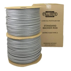 FILL-RITE? Pre-Caulking Filler Rope Backer Rod Roll Bulk. Sizes: 1", 3/4", 1/2", - Picture 1 of 9