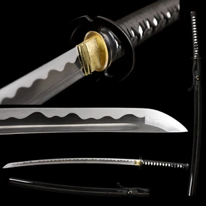 Musashi Battle Ready 1095 Steel Katana Sharp Japanese Samurai Practical Sword - Picture 1 of 14