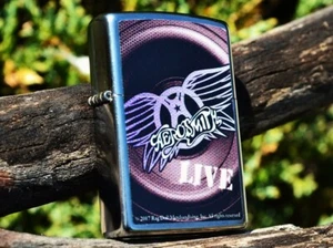 Aerosmith LIVE Zippo Feuerzeug - Big One - Steven Tyler - Joe Perry - Stoffpuppe - Bild 1 von 10