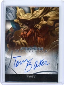 2024 Topps Star Wars Masterwork Tom Baker Bendu Auto - Picture 1 of 2