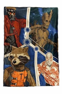 Marvel The Guardians of the Galaxy Blanket Oversized Throw 62" x 90" Raccoon - Picture 1 of 1
