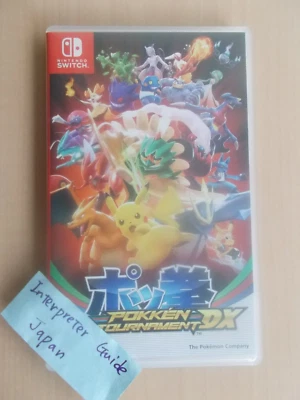 Pokemon Pokken Tournament DX Nintendo Switch Juego de Lucha de Acción Usado con Estuche Foto 1 de 4
