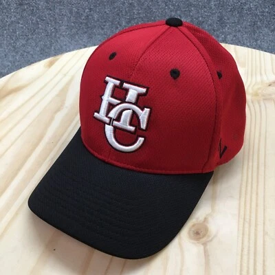 Hamilton Chargers HC Baseball Cap Hat Mens Red Black M-L Curved Brim Zephyr - Image 1 of 4
