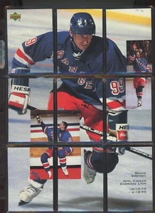 1999-00 Upper Deck McDonald's Wayne Gretzky NHL Career Puzzle (9) - Picture 1 of 2